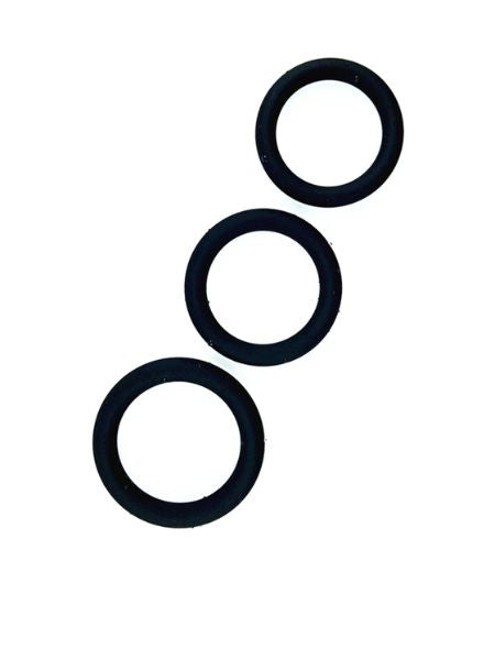 GRIPMASTER SUPER STRETCHY "GRIP TRIO" COCK RINGS ( 3 PACK )