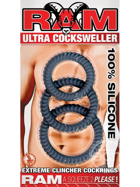 RAM ULTRA COCKWELLER SILICONE COCK RINGS