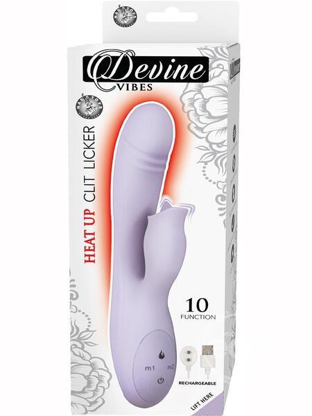HEAT UP CLIT LICKER VIBRATOR