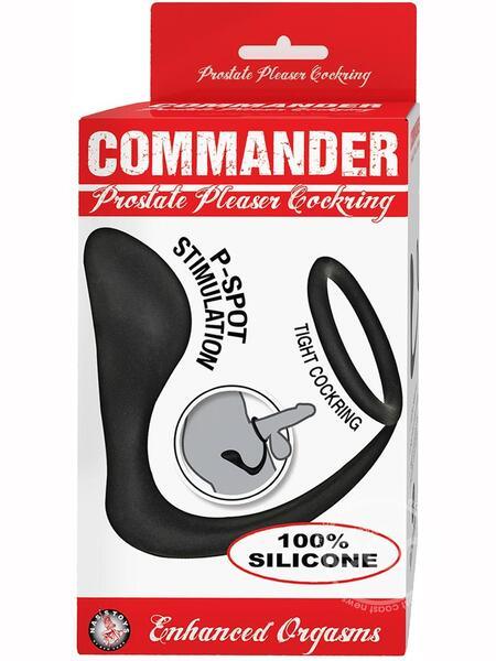 P-SPOT STIMULATION SILICONE COCK RING