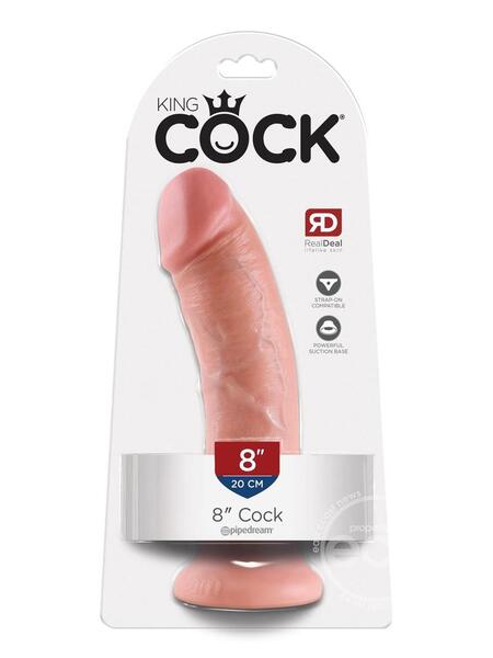 KING COCK DILDO 8 INCH