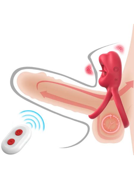 SILICON EJACULATION DELAY PLEASURE COCK RING FOR COUPLE