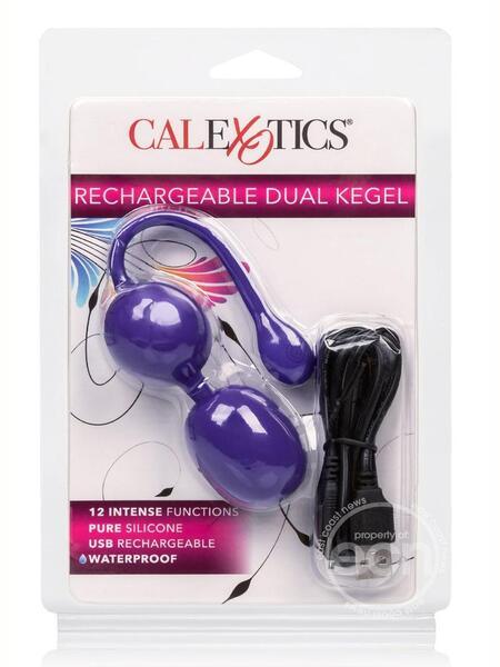 RECHARGEABLE DUAL KEGEL SILICONE - WATERPROOF