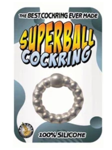 SUPERBALL COCKRING-CLEAR