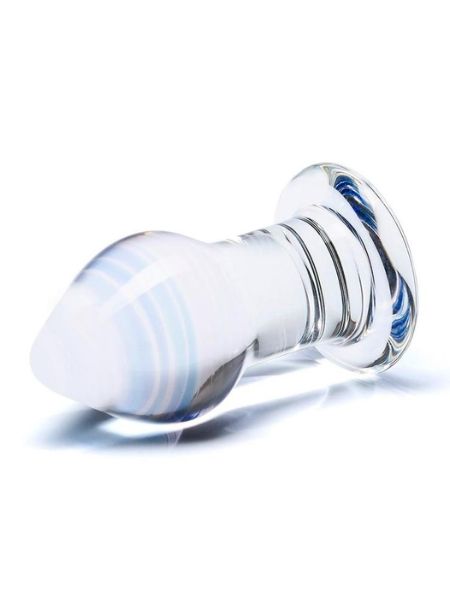 GLAS AMETHYST RAIN BUTT PLUG