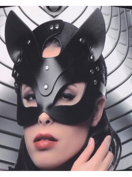 NAUGHTY KITTY MASK - BLACK