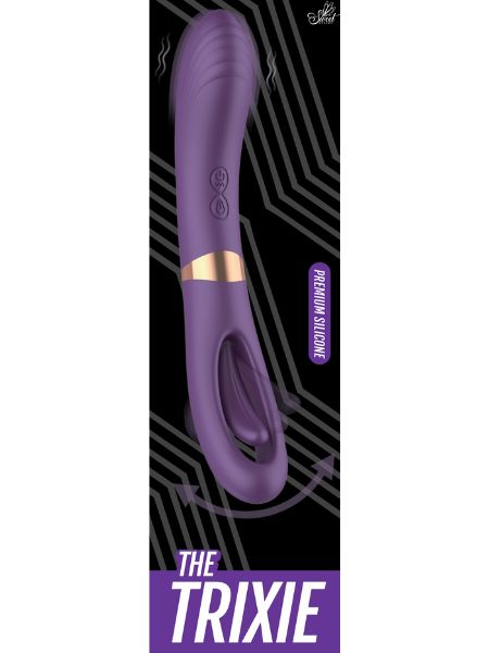 TRIXIE RECHARGEABLE SILICOE DUAL VIBRATOR