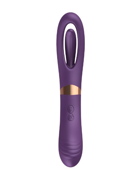 TRIXIE RECHARGEABLE SILICOE DUAL VIBRATOR