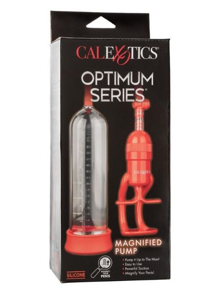 MAGNIFIED PUMP - CLEAR/RED