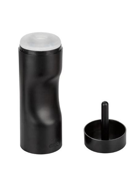 SUCKING AND VIBRATING RECHARGEABLE MASTURBATOR - ANAL