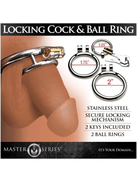 LOCKED COCK LOCKING & BALL RING