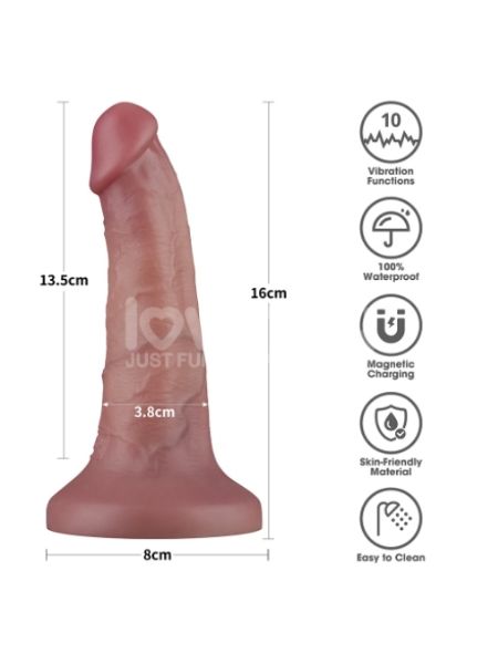 VIBRATING DUAL DENSITY DONG - 6 INCH