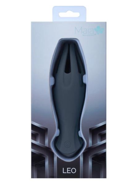 LEO GREY SILICONE TICKLING VIBRATOR