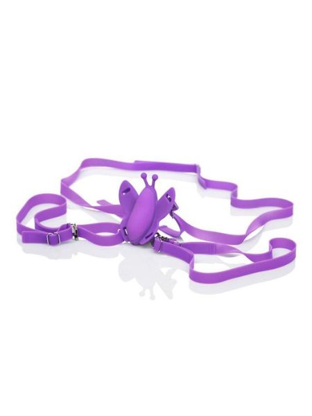 BUTTERFLY SILICONE REMOTE VENUS RECHARGEABLE WATERPROOF - PURPLE