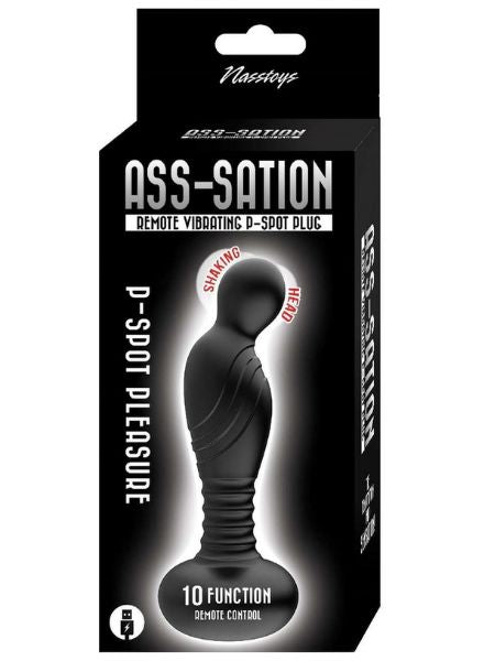 RECHARGEABLE SILICONE P-SPOT PLUG WITH REMOTE