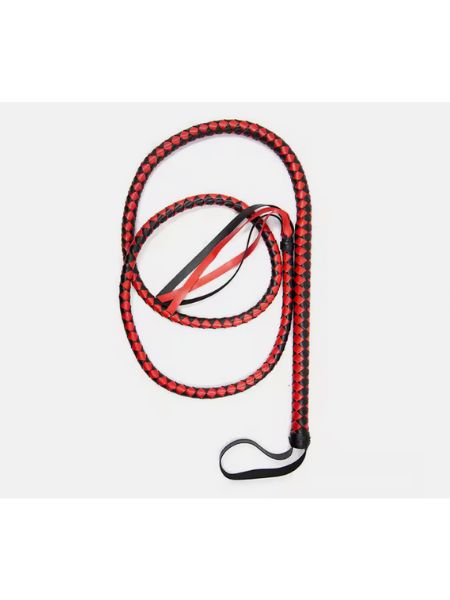 64" BRAIDED FLOGGER HORSE WHIP