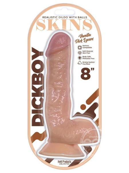SKINS LOVERS DILDO 8 INCH