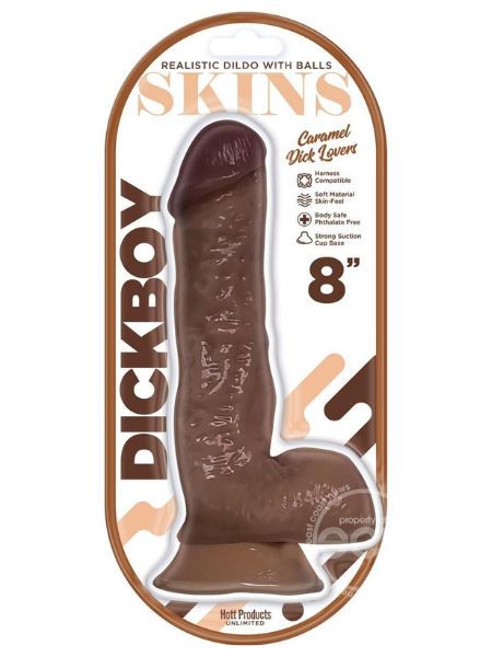 SKINS LOVERS DILDO 8 INCH