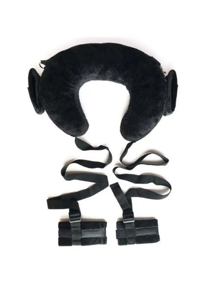 SM FLIRTING BINDING SPLIT LEG WITH PILLOW STRETCH LEG RESTRAIN PILLOW