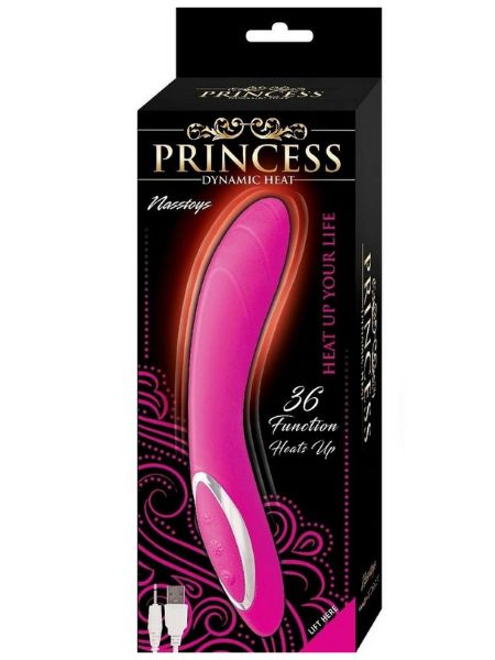 HEAT RECHARGEABLE SILICONE VIBRATOR - PINK