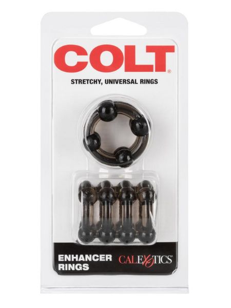 COLT ENHANCER COCK RINGS - CLEAR