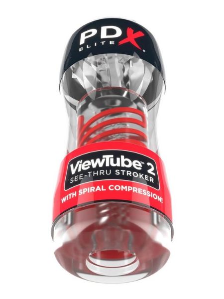 VIEW TUBE 2 STROCKER - CLEAR/RED