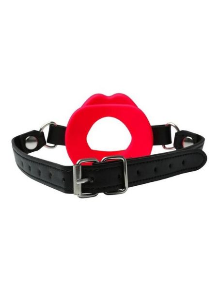 LIPS OPEN MOUTH GAG - SILICONE