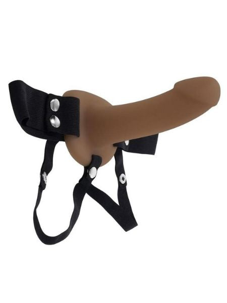 HOLLOW STRAP-ON - CHOCOLATE