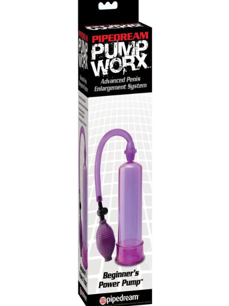 BEGINNER'S POWER PUMP ADVANCED PENIS ENLARGEMENT SYSTEM - PURPLE