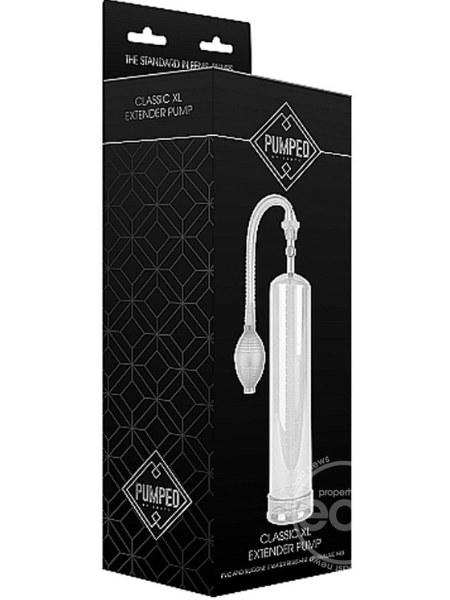 EXTRA LARGE EXTENDER PENIS PUMP - CLEAR