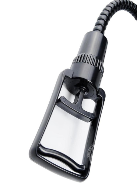 PUMP WORX MAX-WIDTH PENIS ENLARGER - CLEAR AND BLACK
