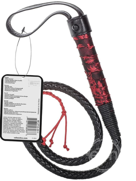 SCANDAL BULL WHIP - RED
