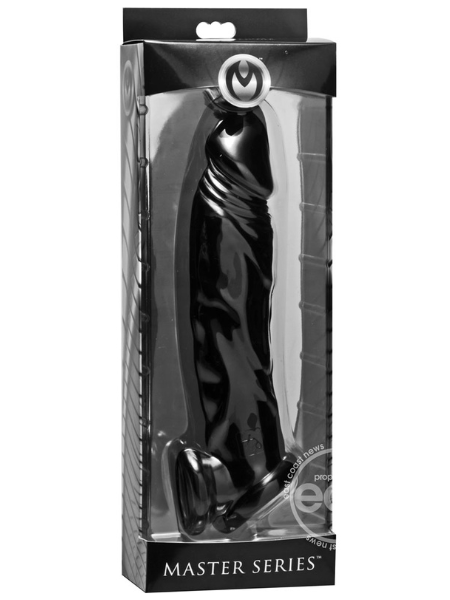 PENIS SHEATH AND BALL STRETCHER - BLACK