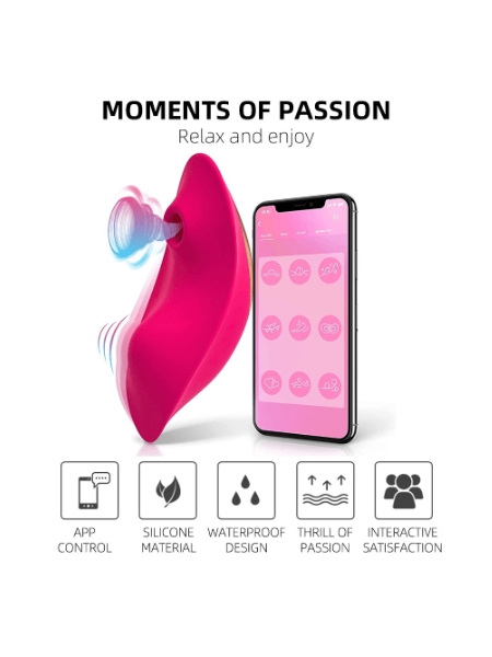REMOTE AND APP CONTROL PANTY VIBRATOR