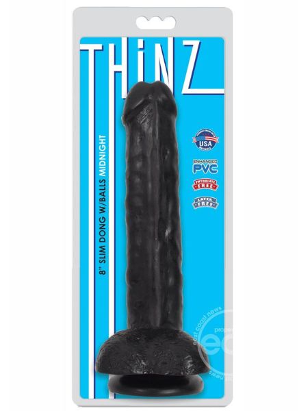 THINZ 8 IN SLIM DONG WITH BALLS