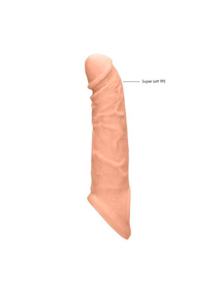 REALROCK REALISTIC PENIS SLEEVE 8 IN