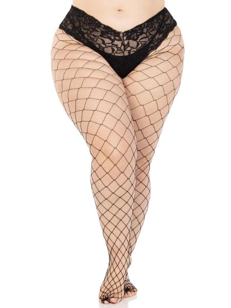 FENCE NET TIGHTS WITH BOY SHORT