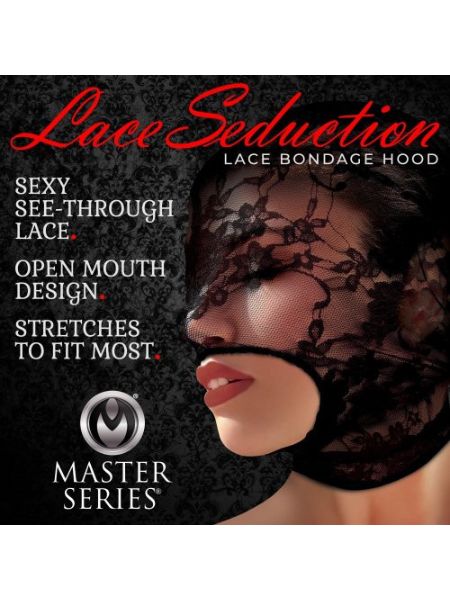LACE SEDUCTION BONDAGE HOOD
