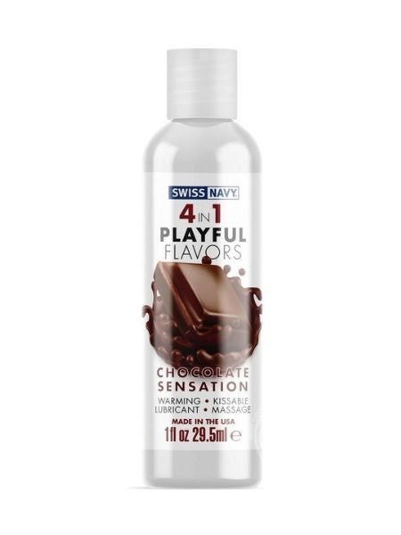 4 IN 1 CHOCOLATE SENSATION LUBRICANTS