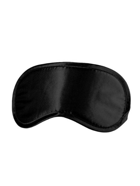 SATIN EYE-MASK - BLACK