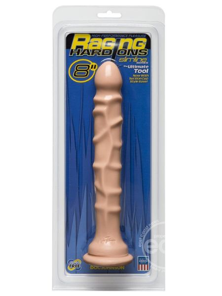 THE ULTIMATE TOOL DILDO WITH SUCTION CUP 8 INCH - VANILLA