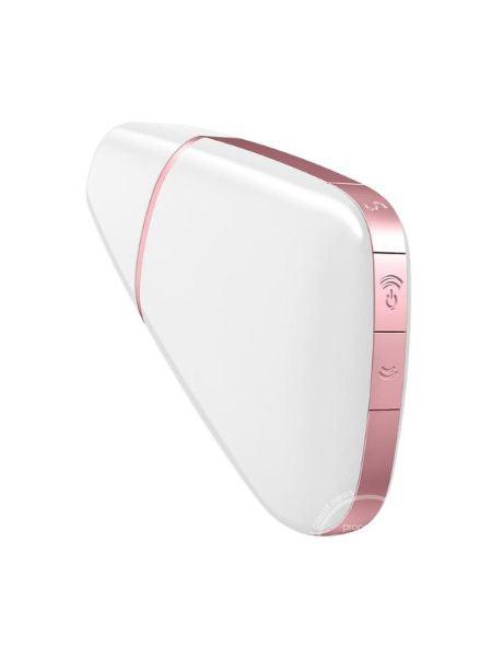 SATISFYER "LOVE TRIANGLE" RECHARGEABLE SILICONE CLITORAL STIMULATOR