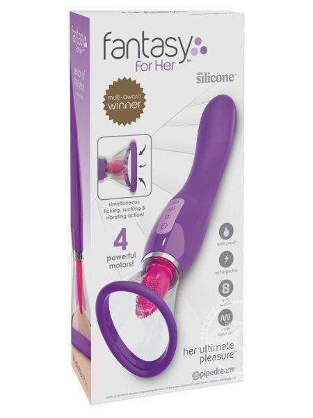 HER ULTIMATE PLEASURE SILICONE VIBRATING MULTI-SPEED USB RECHARGEABLE CLIT STIMULATIOR