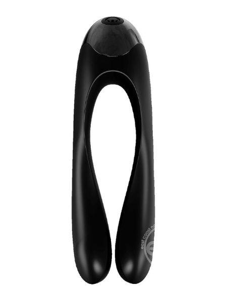 SATISFYER "CANDY CANE" SILICONE RECHARGEABLE MINI VIBRATOR