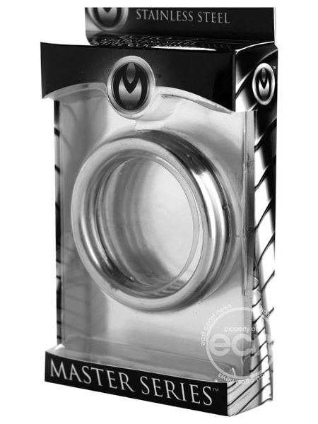 MASTER SERIES STAINLESS STEEL COCK RING ECHO-2.0 IN