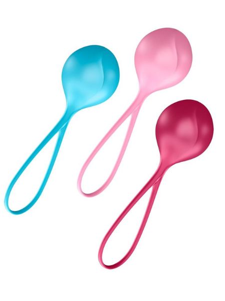 SATISFYER BALLS CO3 SINGLE SET OF 3 FEMALE STIMULATOR