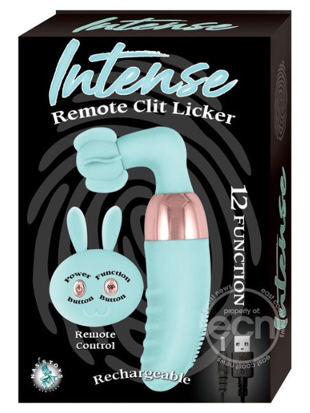 INTENSE REMOTE CONTROL SILICONE RECHARGEABLE CLIT LICKER