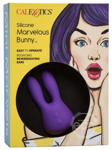 MINI MARVELOUS BUNNY SILICONE RECHARGEABLE MASSAGER