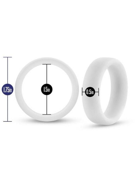 PERFORMANCE SILICONE COCK RING - CLEAR