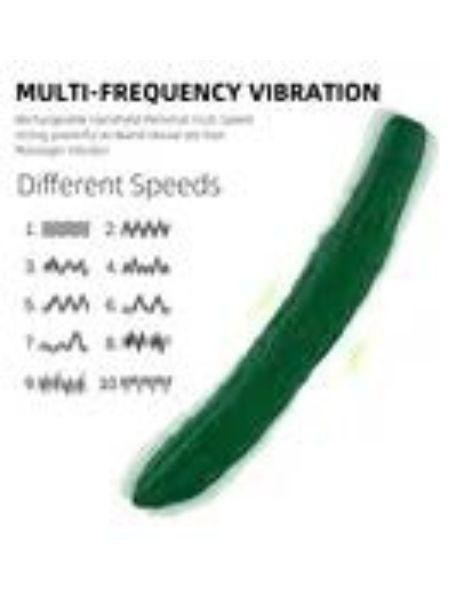 FEMALE MASTURBATOR FRESH VEGETABLE G SPOT CLITORIS STIMULATE VIBRATOR - CUCUMBER DILDO